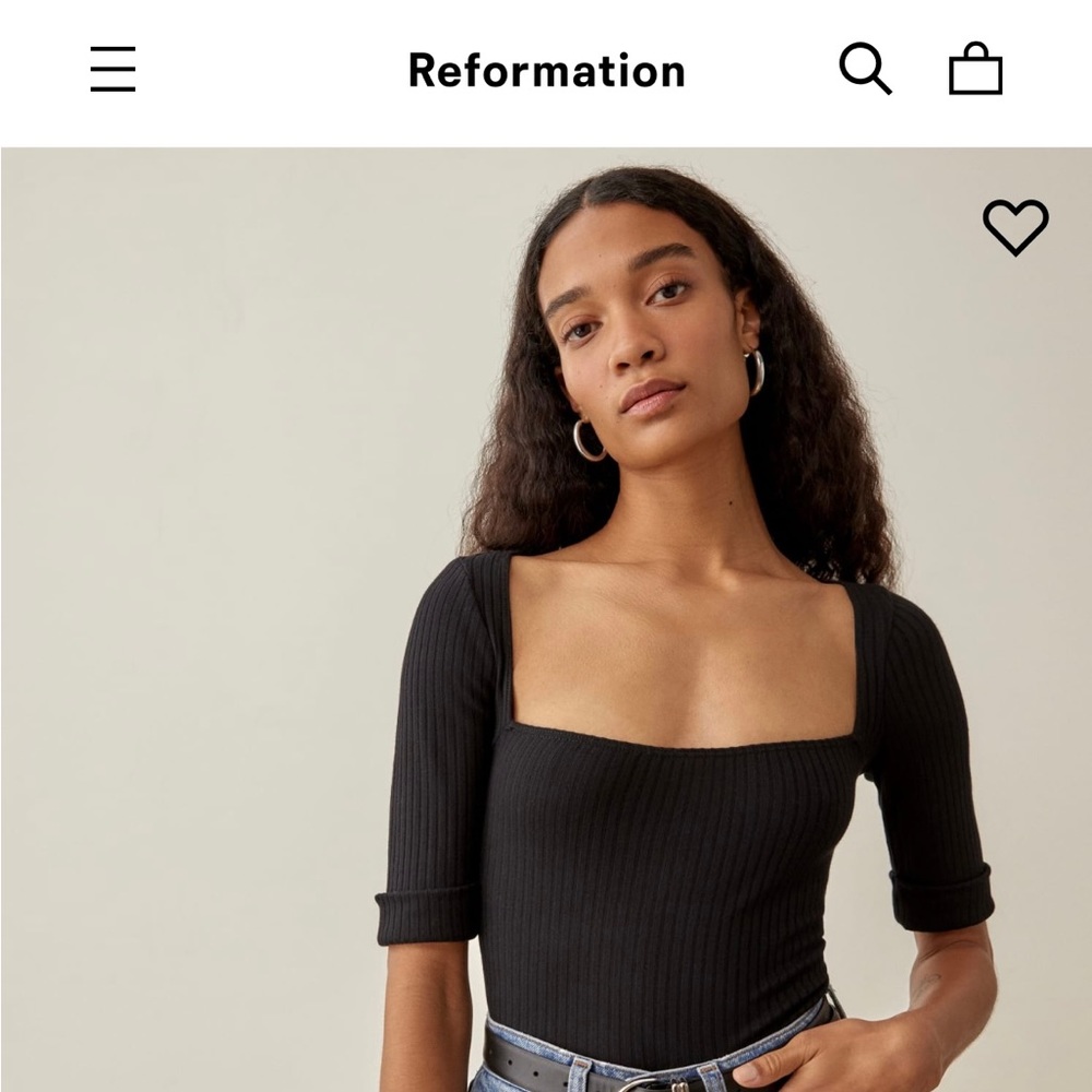 Reformation: Leanne Knit Top